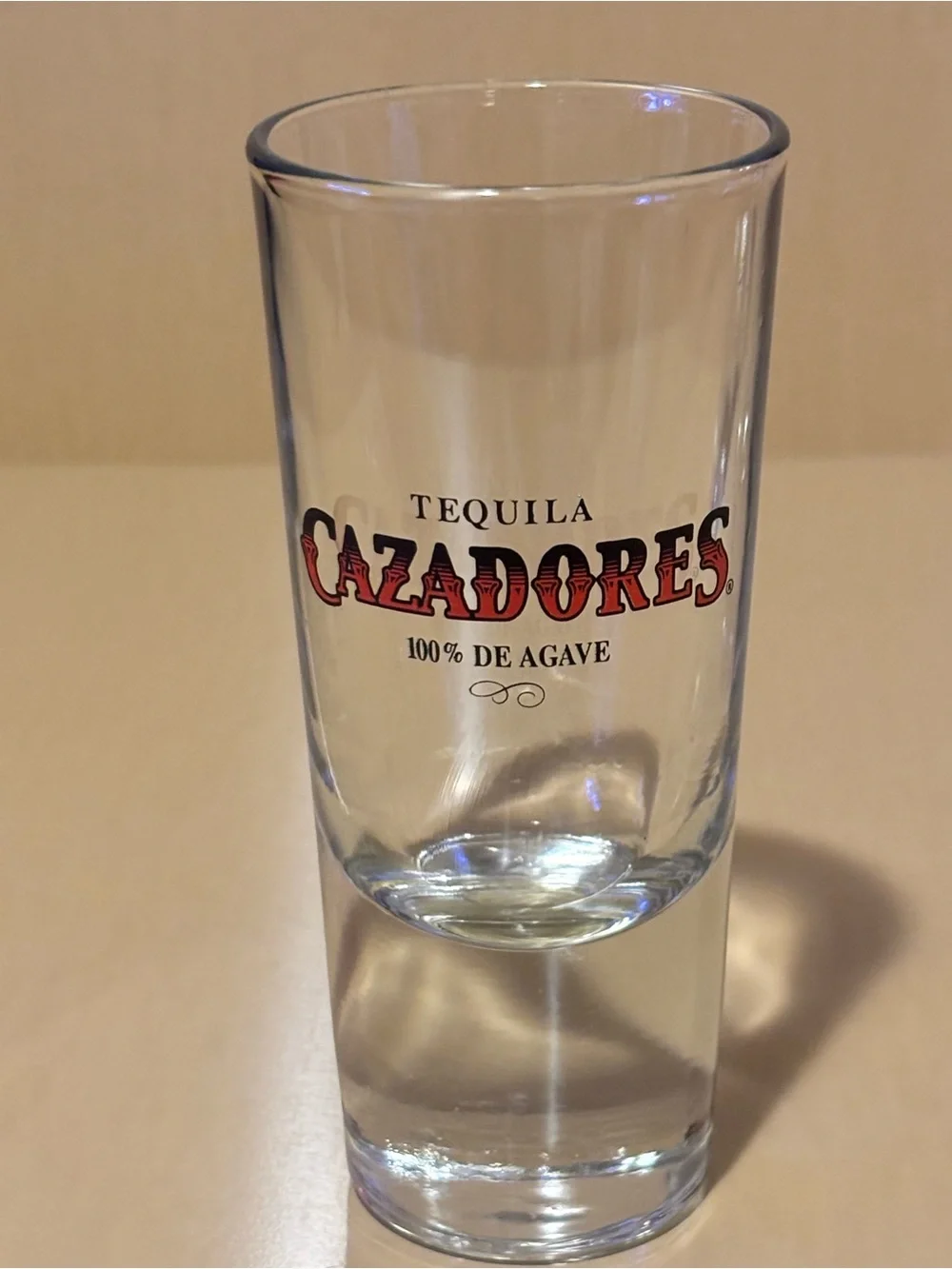 Cazadores Tequila 100% De Agave Shot Glasses (Set of 2)